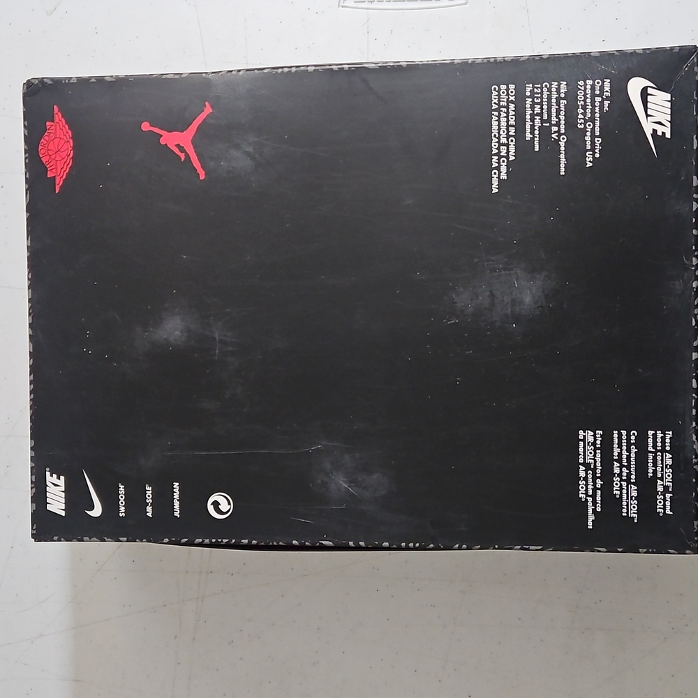 Nike Air Jordan 3 Retro Crimson MENS 9.5 W/BOX 🔥🔥🔥NWT RARE NEVER WORN🔥🔥🔥 - Picture 4 of 11